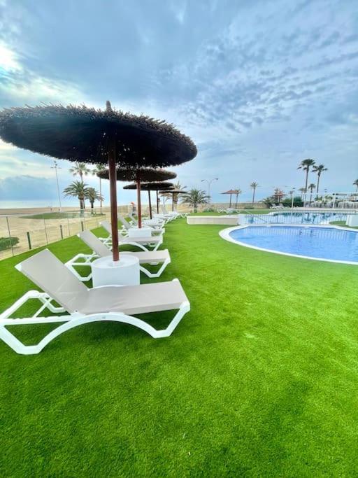 Espacio2,1A Linea,Jacuzzi,Piscina Cullera Exterior foto
